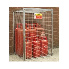 Galvanized Gas Storage Cage 1800 x 1200 x 1200