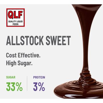 Allstock Sweet - 50% DM. Cost-effective, high-sugar liquid feed.