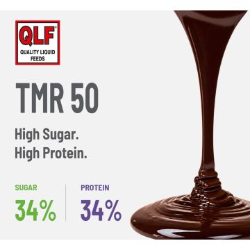 TMR 50 - 67% DM. High-protein, high-sugar liquid feed.